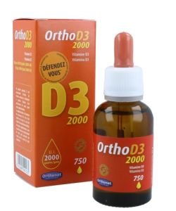 Ortho D3 2000, 750 drops